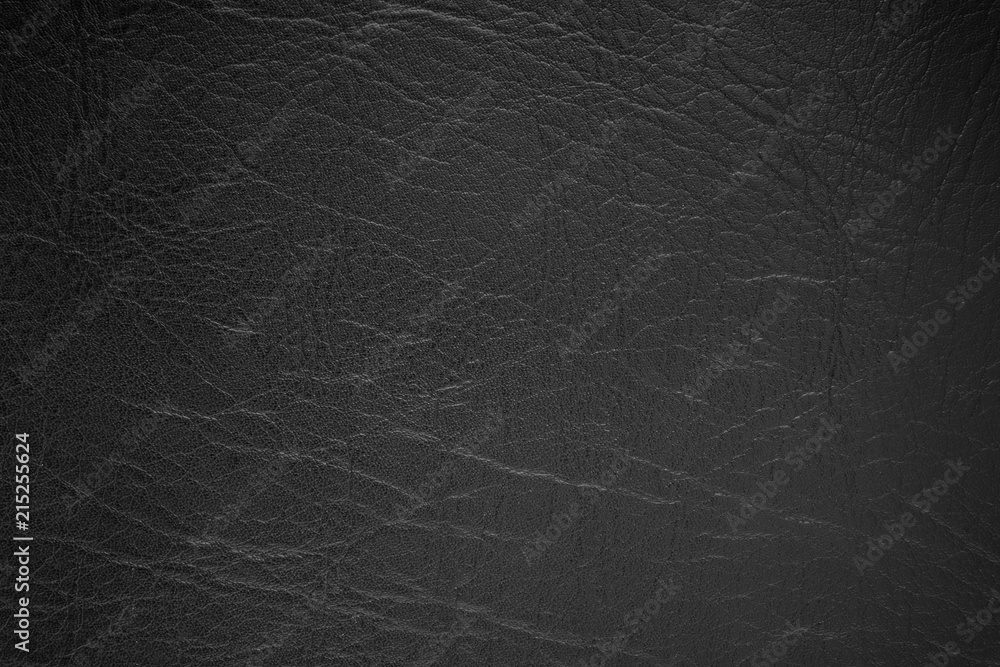 Black leather texture background Black leather texture background