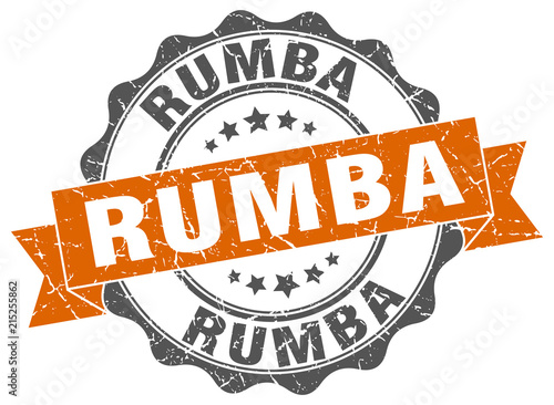 rumba stamp. sign. seal