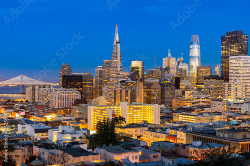 San Francisco downtown skyline