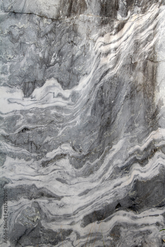 Fototapeta premium Old marble stones in quarry