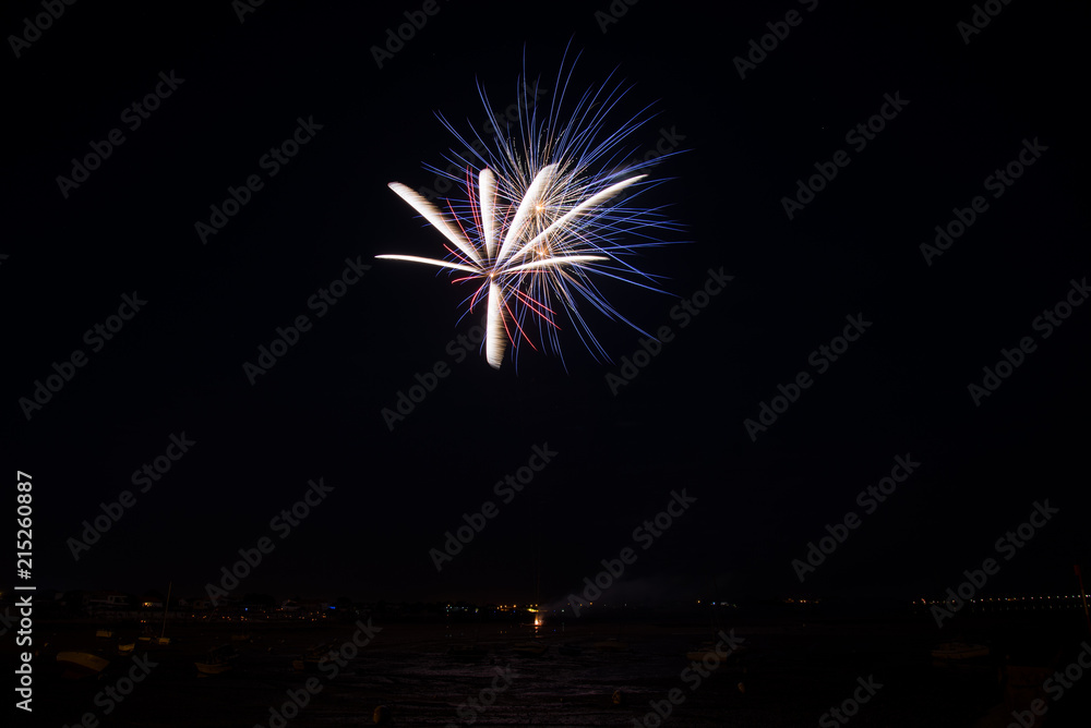 Feux d'artifices Angoulins 14 juillet France Feux d'artifices Angoulins 14 juillet France