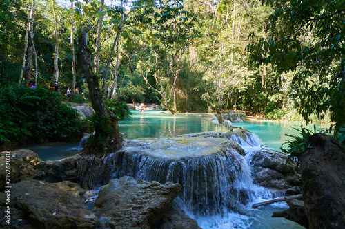 Kuang Si Waterfalls Laos © NEWTRAVELDREAMS