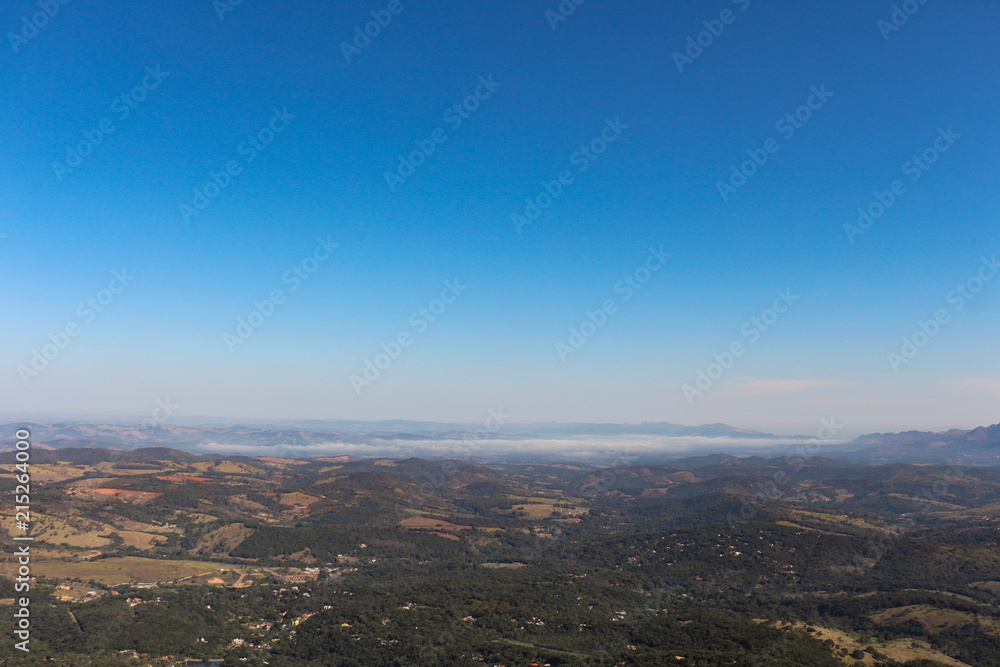 Mirante do Parque Estadual Serra do Rola Moça, Minas Gerais, Brasil