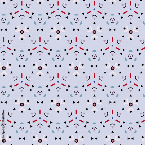 Kaleidoscope seamless pattern