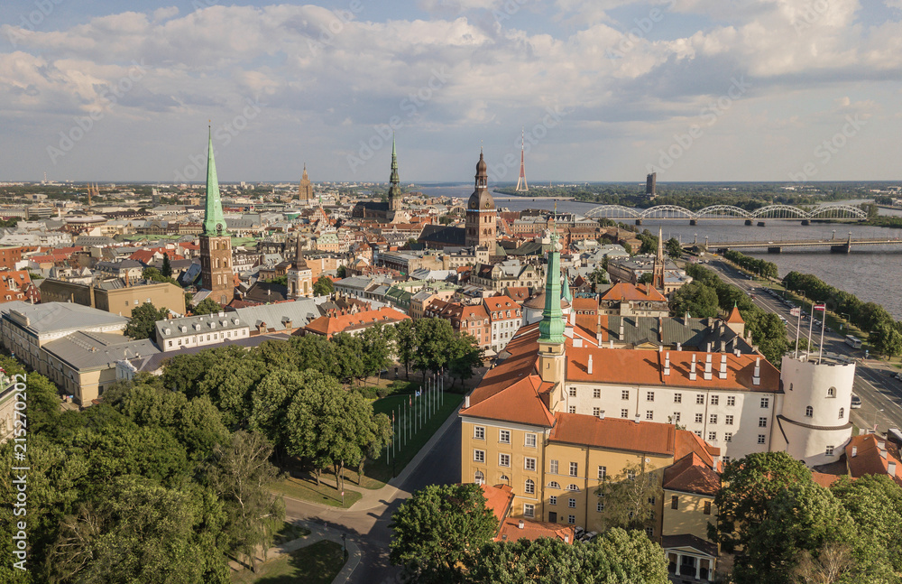 Cityscape of Riga