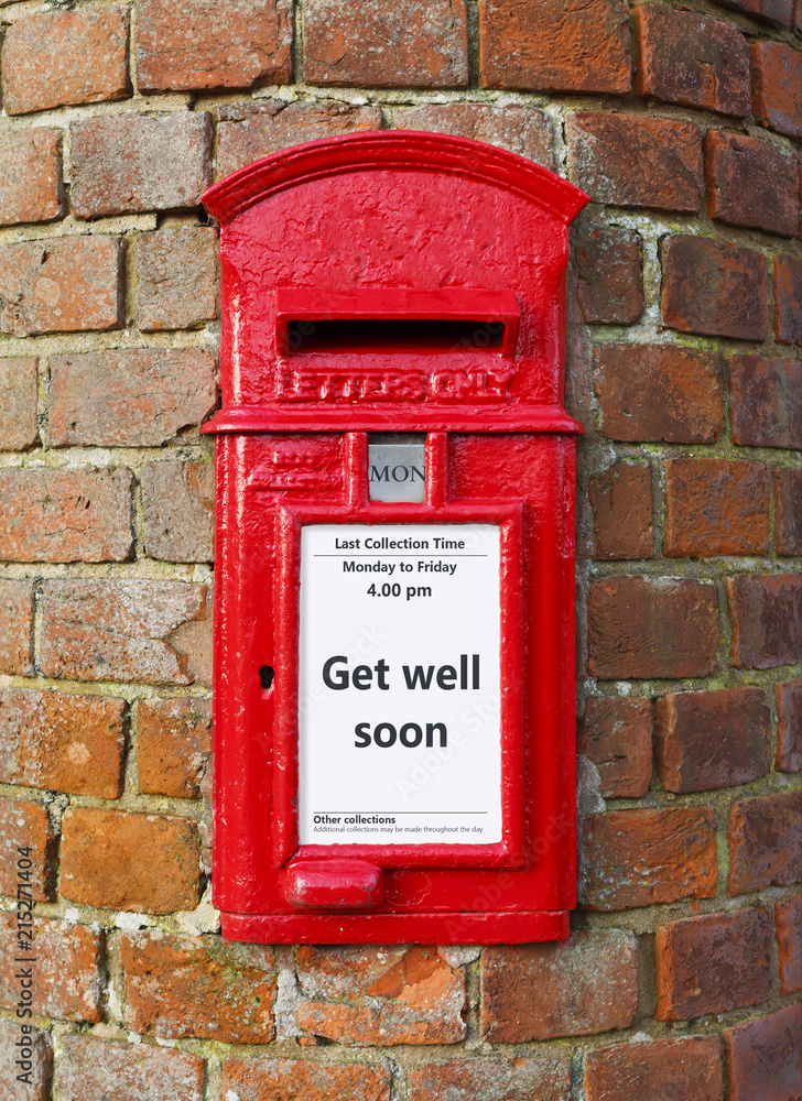 Get well soon card