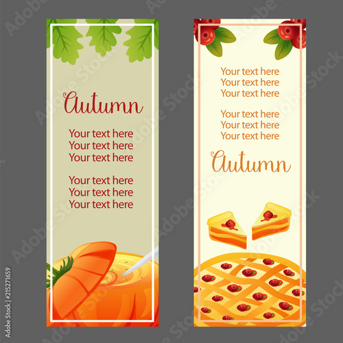 autumn thanksgiving fall pumpkin and pie