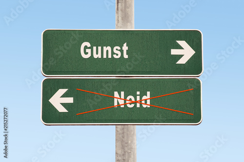 Schild 325 - Gunst photo