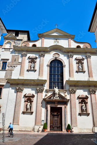 church of San Francesco Saverio Trento Italy photo