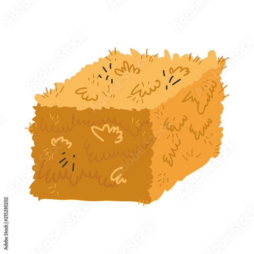 farm straw bale nature agriculture
