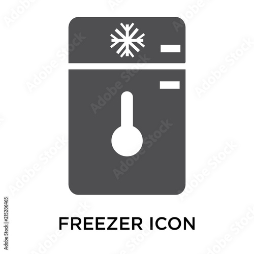 freezer icon on white background. Modern icons vector illustration. Trendy freezer icons