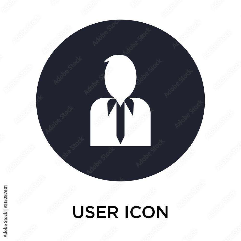 user icon on white background. Modern icons vector illustration. Trendy user icons user icon on white background. Modern icons vector illustration. Trendy user icons