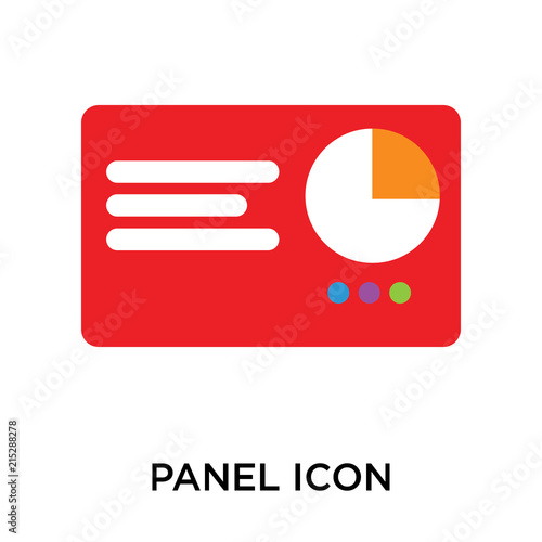 Free Download panel icon isolated on white background. Simple and editable panel icons. Modern icon vector illustration. - GFXLoad