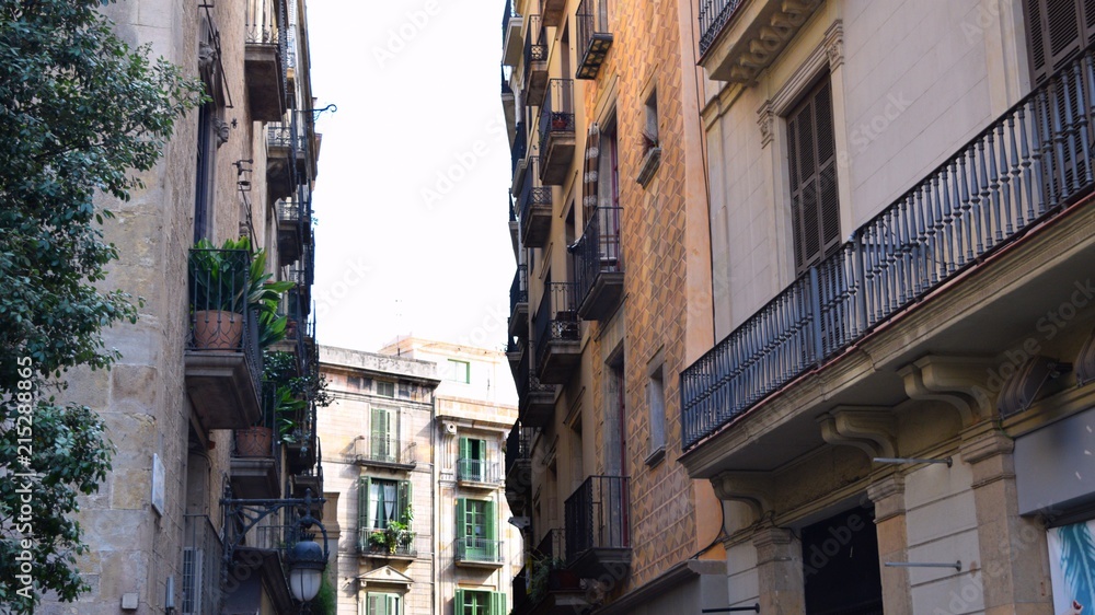 Old Barcelona Street