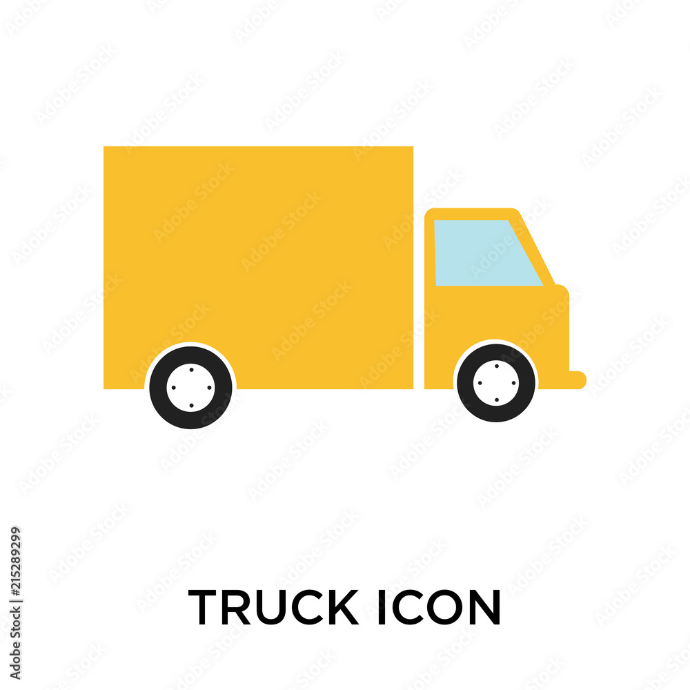 truck icon isolated on white background. Simple and editable truck icons. Modern icon vector illustration. truck icon isolated on white background. Simple and editable truck icons. Modern icon vector illustration.