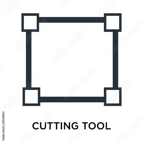 cutting tool selection icon isolated on white background. Modern and editable cutting tool selection icon. Simple icons vector illustration.