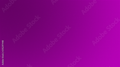 Abstract halftone gradient background in purple colors