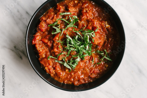 Fresh tomato marinara