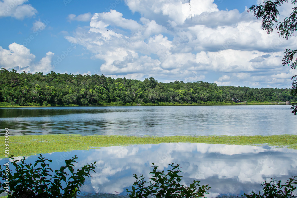 Obraz premium Beautiful lake view