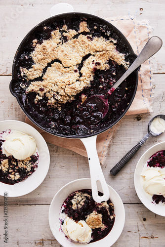 Blueberry Cobbler Dessert