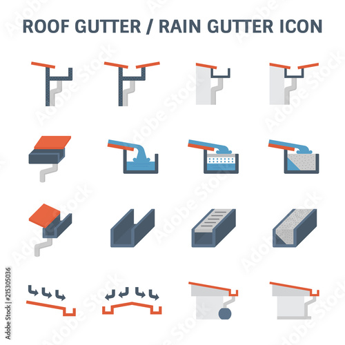 Roof Gutter Icon