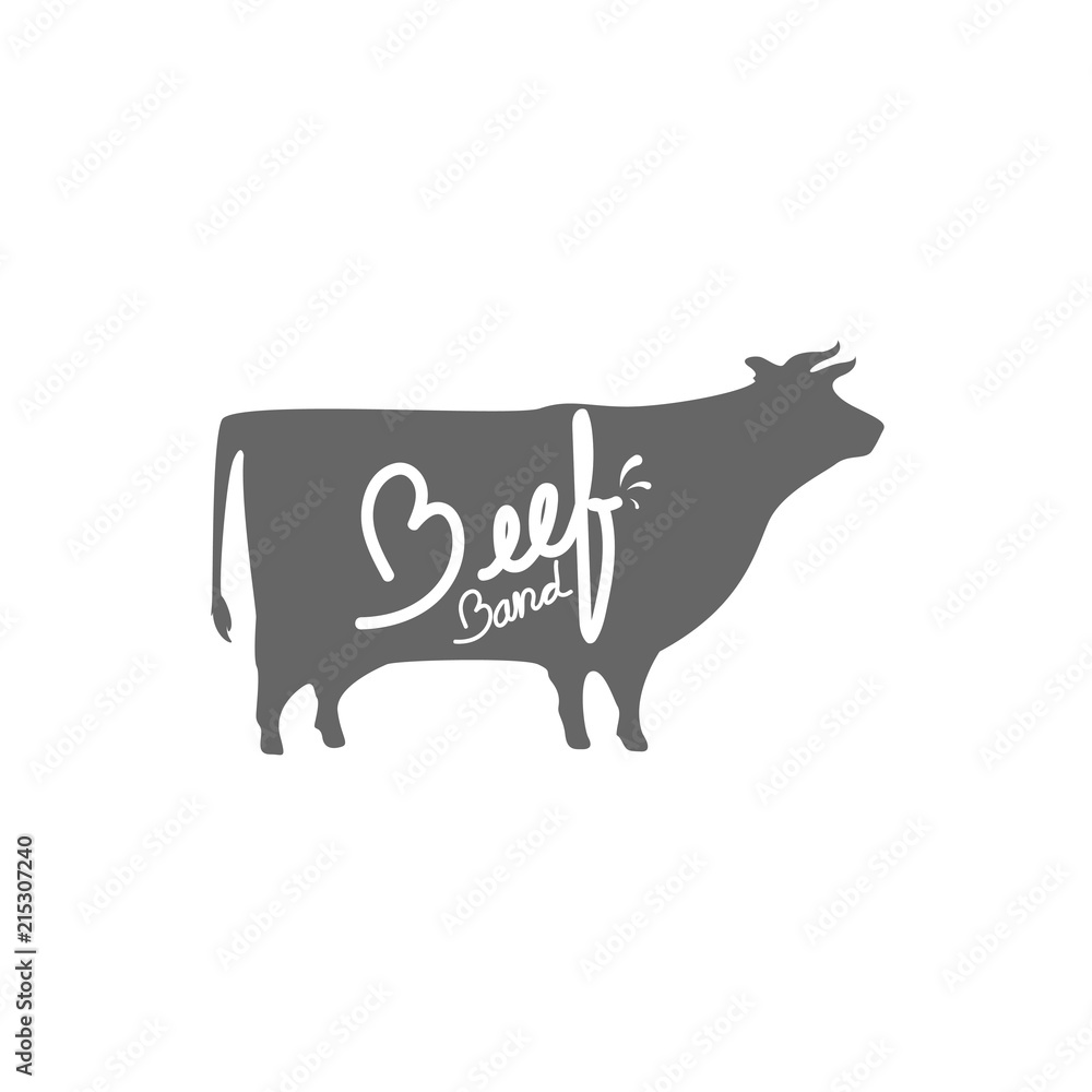 Beef label logo design , vector Beef label logo design , vector
