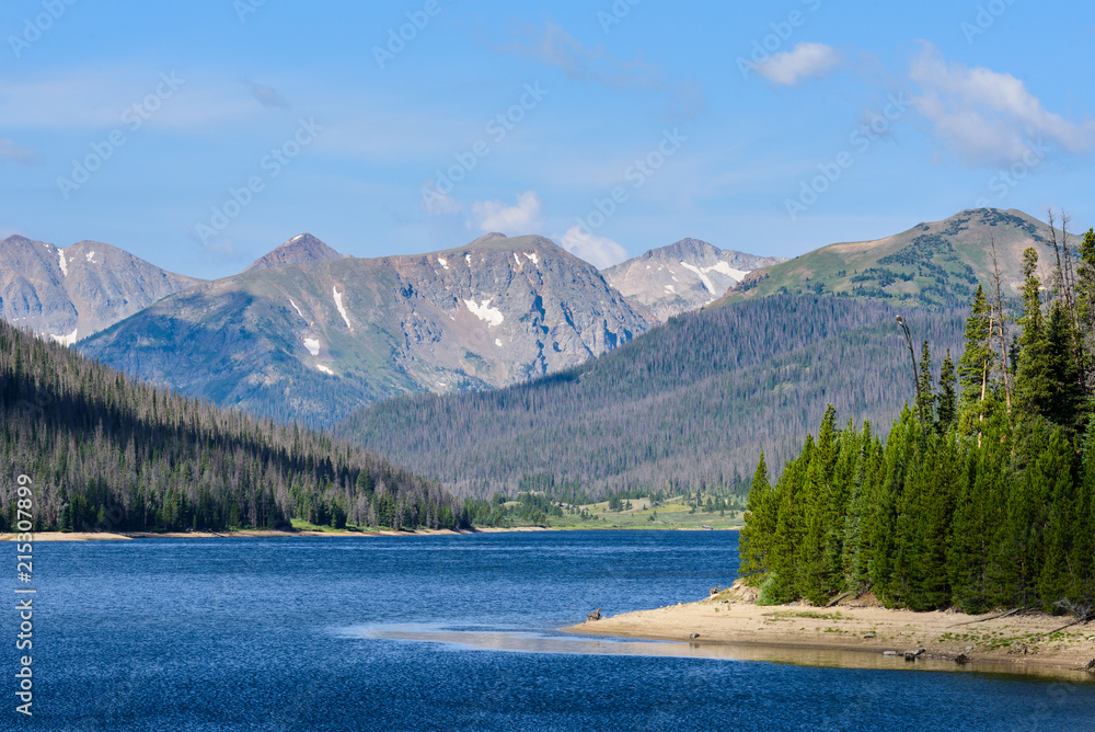 Scenic Beauty in the Rocky Mountains of Colorado