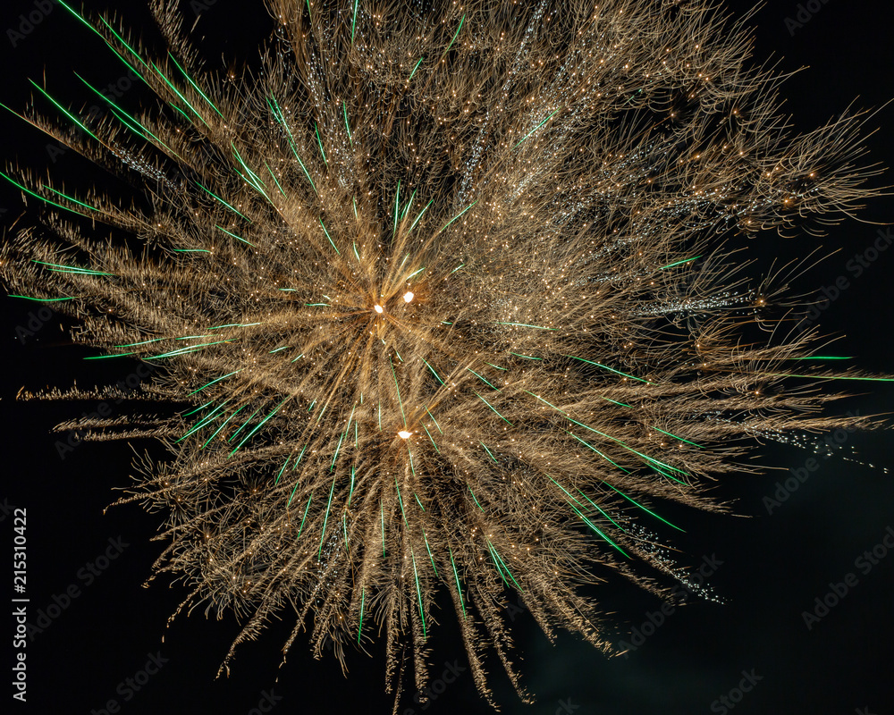 Obraz premium Fourth of July, 2018 fireworks.