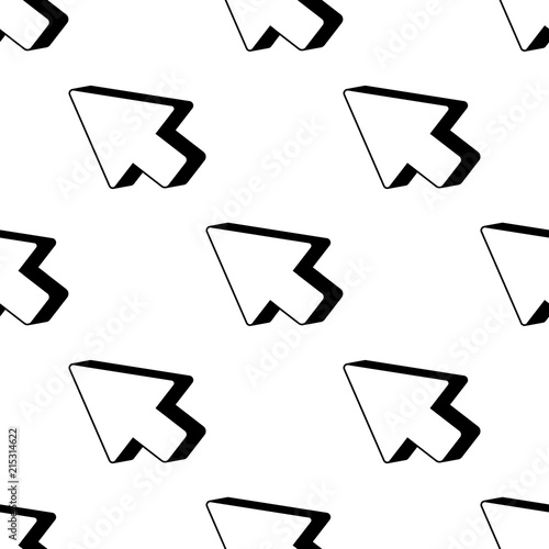 arrow direction icon. Element of Game icons for mobile concept and web apps. Pattern repeat seamless arrow direction icon can be used for web and mobile apps
