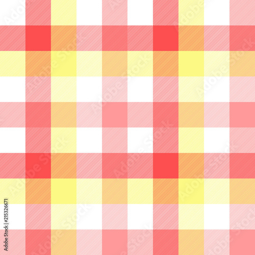 Pink baby color plaid seamless pattern