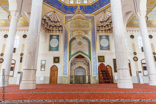 Beautiful Haji Yaqub Mosque in Dushanbe photo