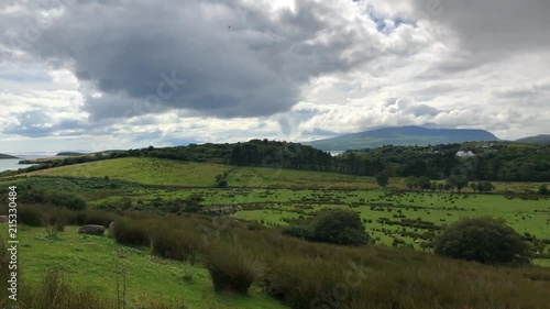 Wallpaper Mural Amazing scenery on Dingle Peninsula, Ireland.The Dingle Peninsula, on Ireland’s southwest Atlantic coast, is ringed by sandy beaches and craggy cliffs. Torontodigital.ca