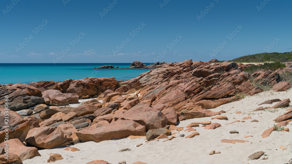 Beautiful coastal landscape of Cape Naturaliste, Leeuwin-Naturaliste National Park, Western Australia
