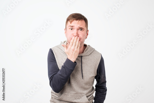 Canvas Print Nausea aversion repulsion