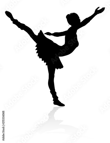 Ballet Dancer Silhouette