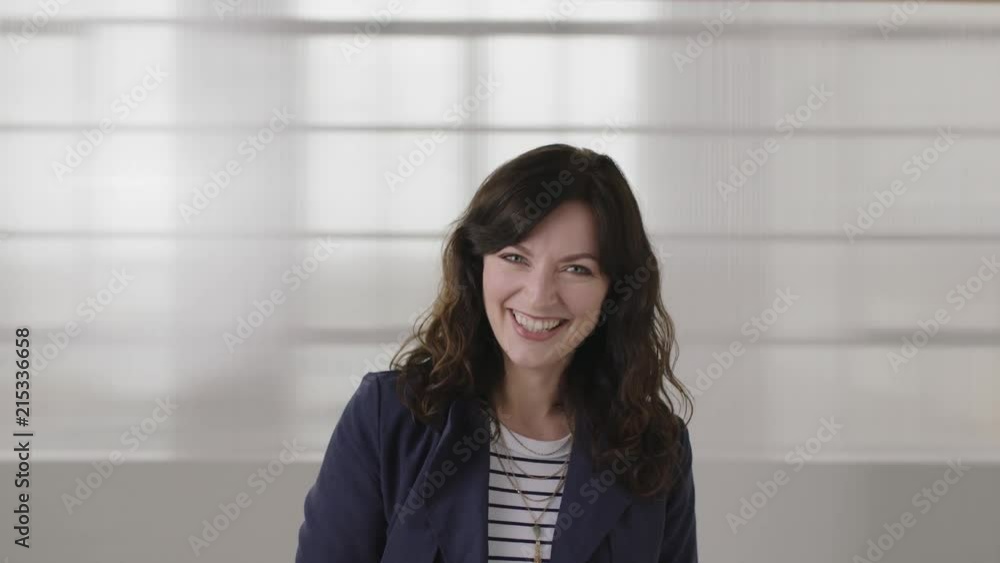 portrait of beautiful young business woman laughing cheerful looking at camera successful caucasian female enjoying positive lifestyle portrait of beautiful young business woman laughing cheerful looking at camera successful caucasian female enjoying positive lifestyle