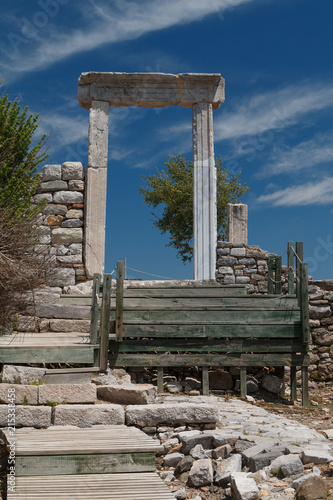 Ruins of the ancient town Kaunos, Turkey