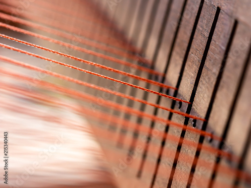 Slika na platnu Macro of loom mat