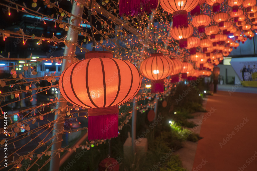 selected red lanterns