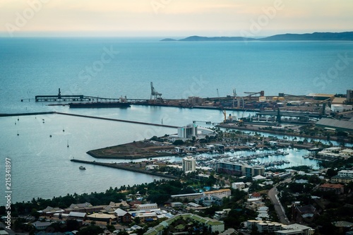 Townsville harbour in the summer, Queensland, Australia photo