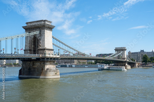 Széchenyi Chain Bridge, Budapest, Hungary