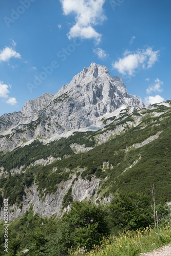 totes gebirge mountains in alps in austria