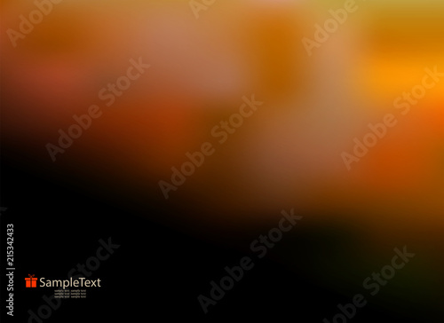 Background of warm shades with a predominance of orange.