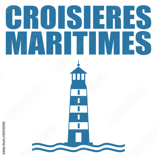 Logo croisières maritimes.