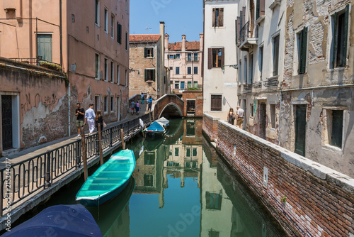  Venice, Italy - with its famous canals, Venice is one of the most amazing and popular destinations in Italy. Here in particular a view of the Old Town