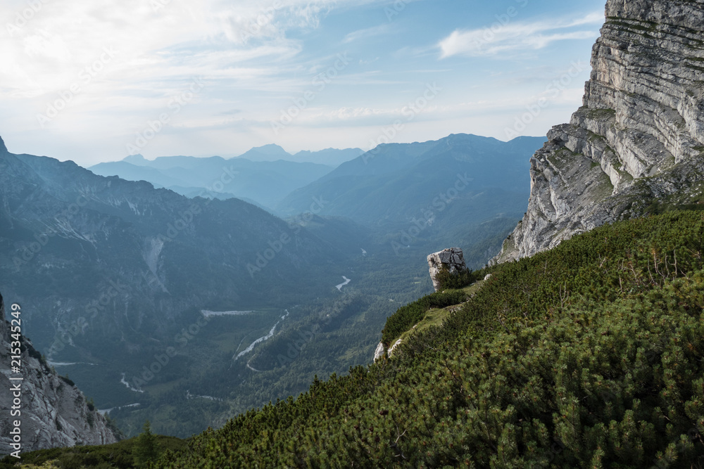 Fototapeta premium totes gebirge mountains in alps in austria