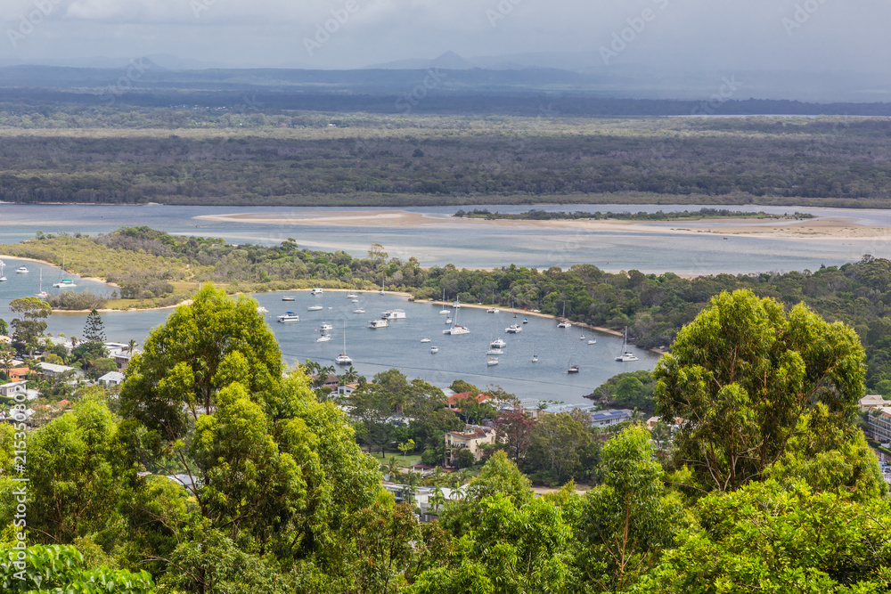 View from Laguna Lookout, Noosa National Park, Queensland, Australia