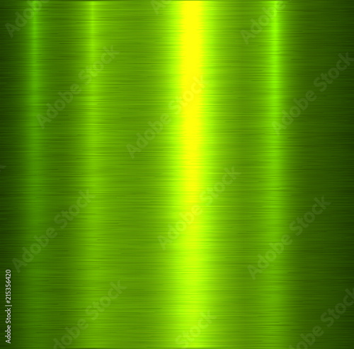 Metal texture green brushed metallic background