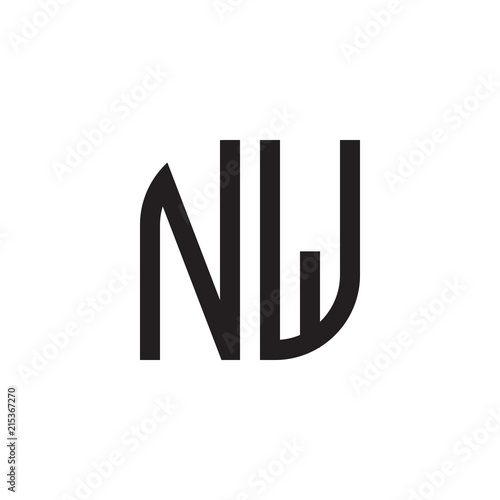 two letter monogram logo