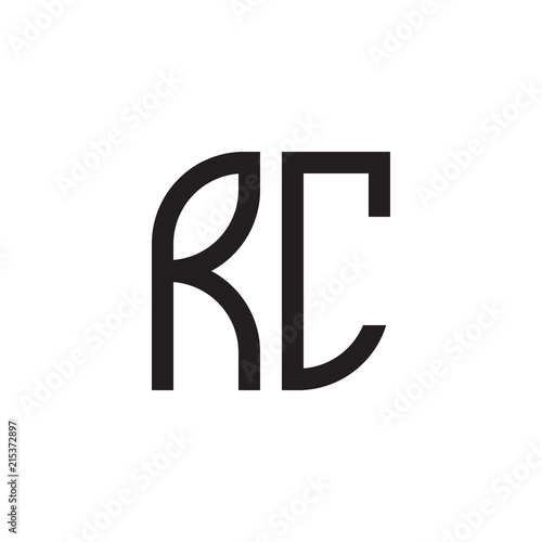 two letter monogram logo